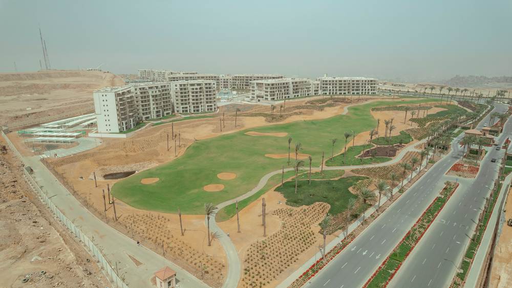 Uptown Cairo Golf Course Infrastructure & Lakes